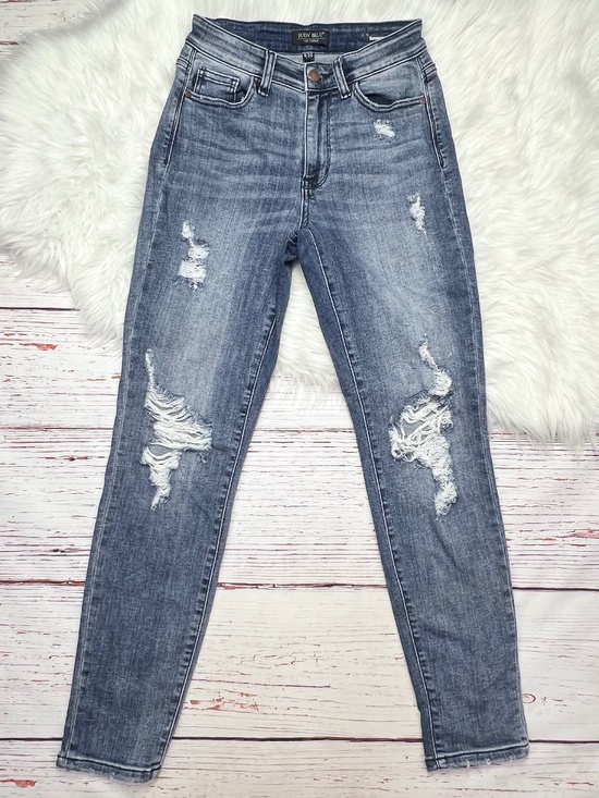 Judy Blue Denim - 👖|•JUDY BLUE•| Boyfriend Fit High Rise Waist Size 1/25👖